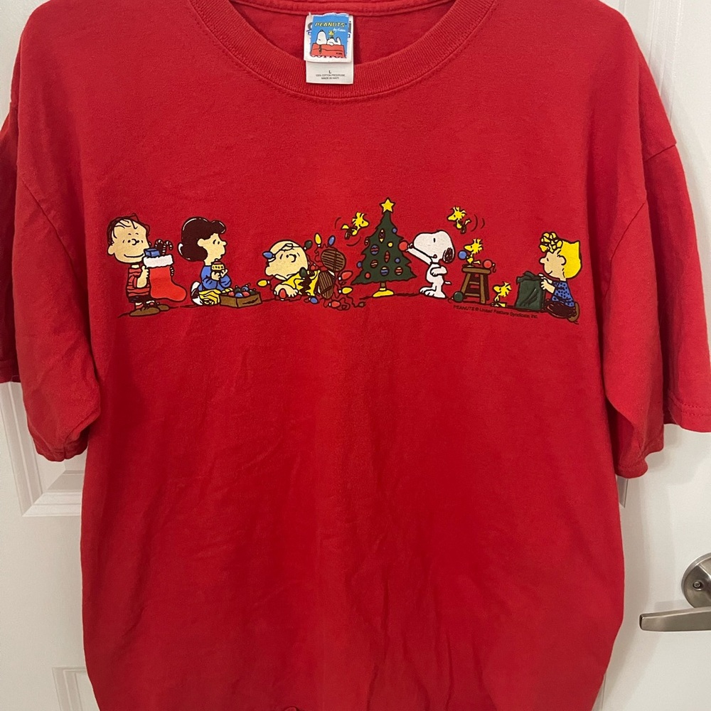 Red Peanuts  A Charlie Brown Christmas T-Shirt